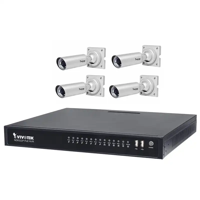 سیستم امنیتی ویوتک مدل Solution kit ND8322P/IB8354C-4