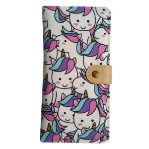 کیف پول دخترانه طرح اسب تک شاخ کد 032