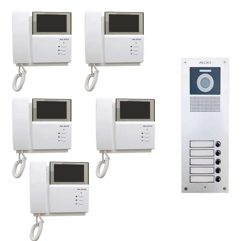 درب بازکن تصویری آلدو مدل 412v4 مجموعه 6 عددی