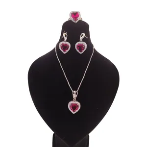 نیم ست نقره زنانه کد h620