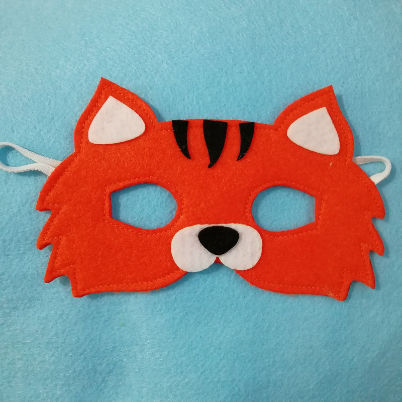 ماسک کودک طرح حیوانات کد 2 بسته 5 عددی