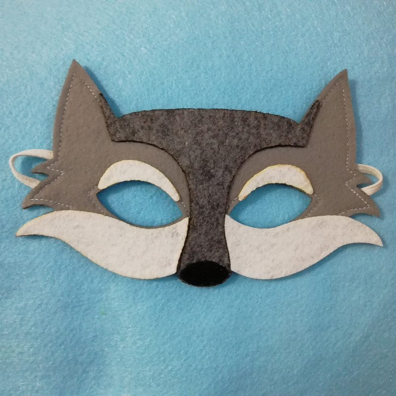 ماسک کودک طرح حیوانات کد 2 بسته 5 عددی