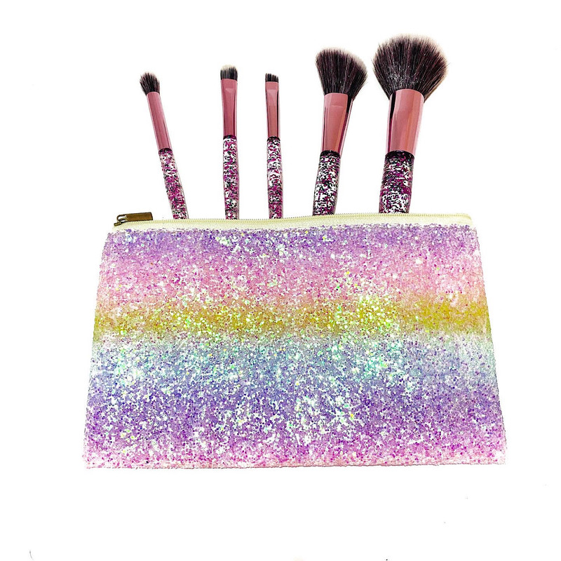 ست برس آرایشی کد 03 بسته ۵ عددی