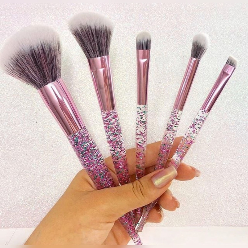 ست برس آرایشی کد 03 بسته ۵ عددی