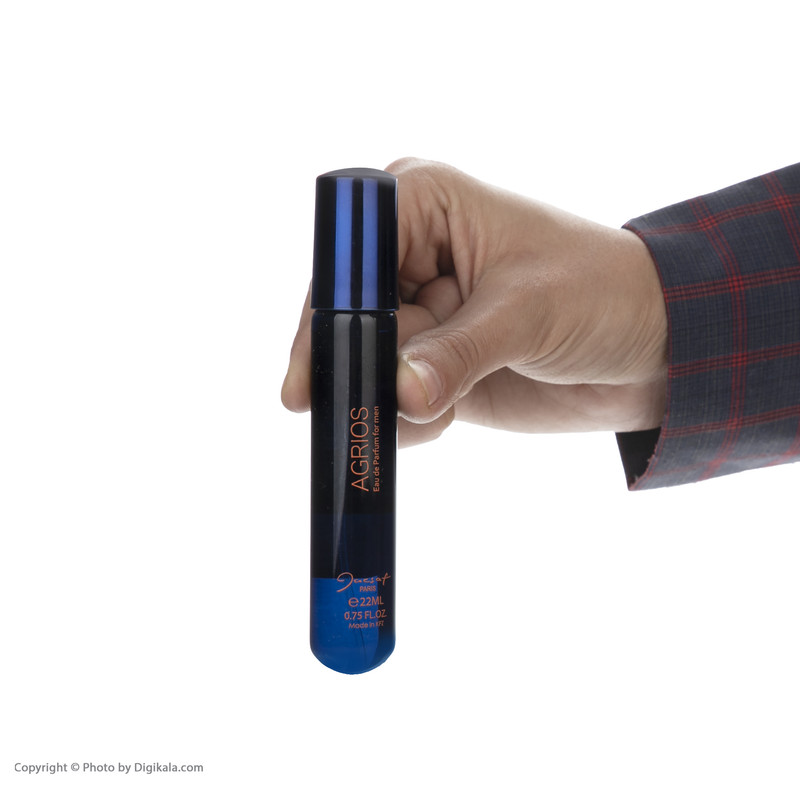 عطر جیبی مردانه ژک ساف مدل Agrios حجم 22 میلی لیتر