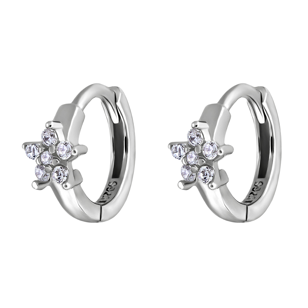 گوشواره نقره زنانه اقلیمه کد EN464