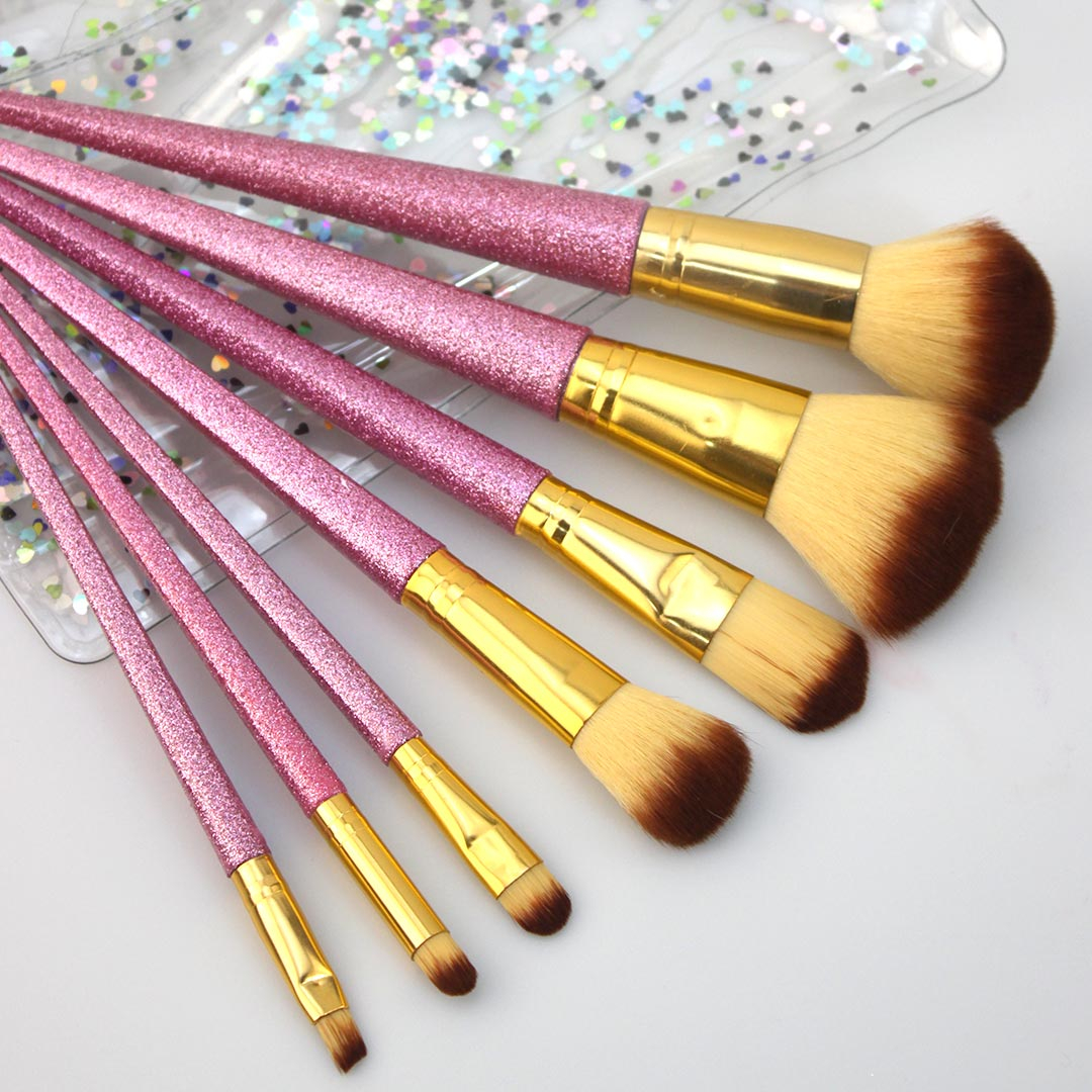 ست برس آرایشی کد AKL مجموعه 7 عددی