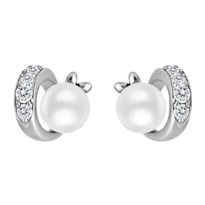 گوشواره نقره زنانه اقلیمه کد EN465