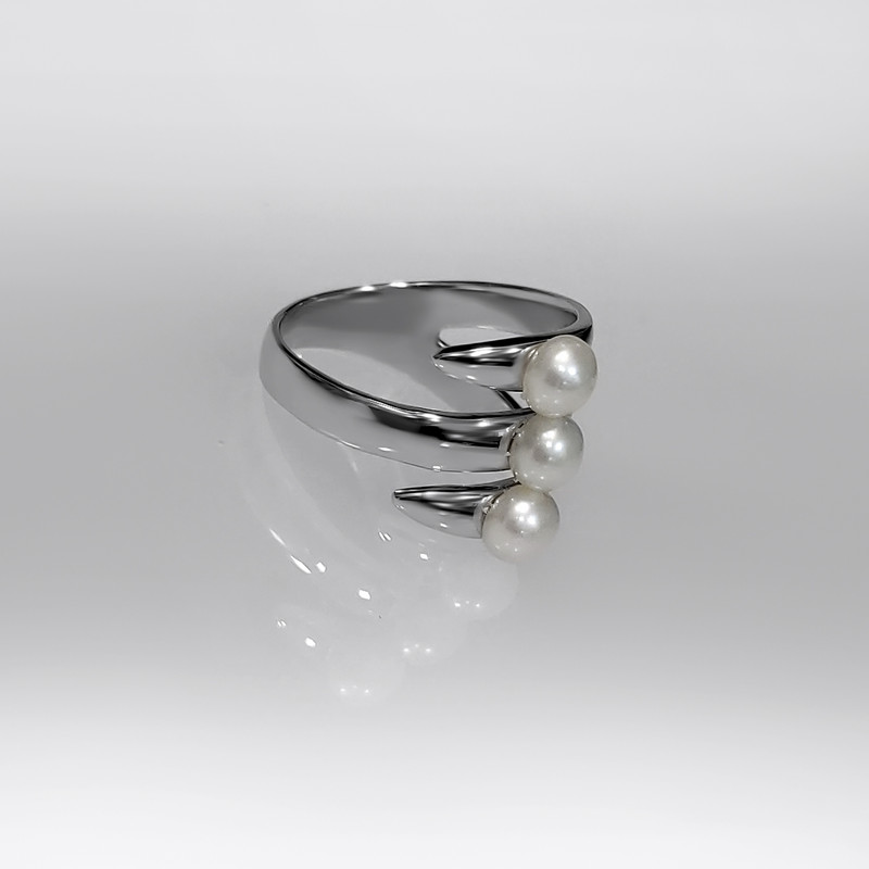 انگشتر نقره زنانه اقلیمه کد AN94