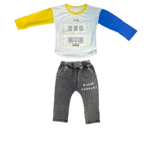 ست تیشرت و شلوار نوزاد کد ۱۰۰۲۸