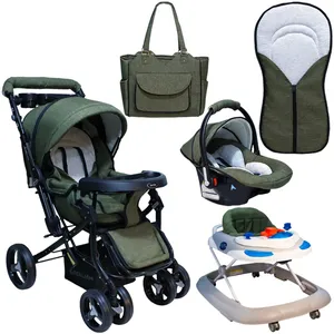 ست کالسکه دلیجان طرح baby4life کد ZT203