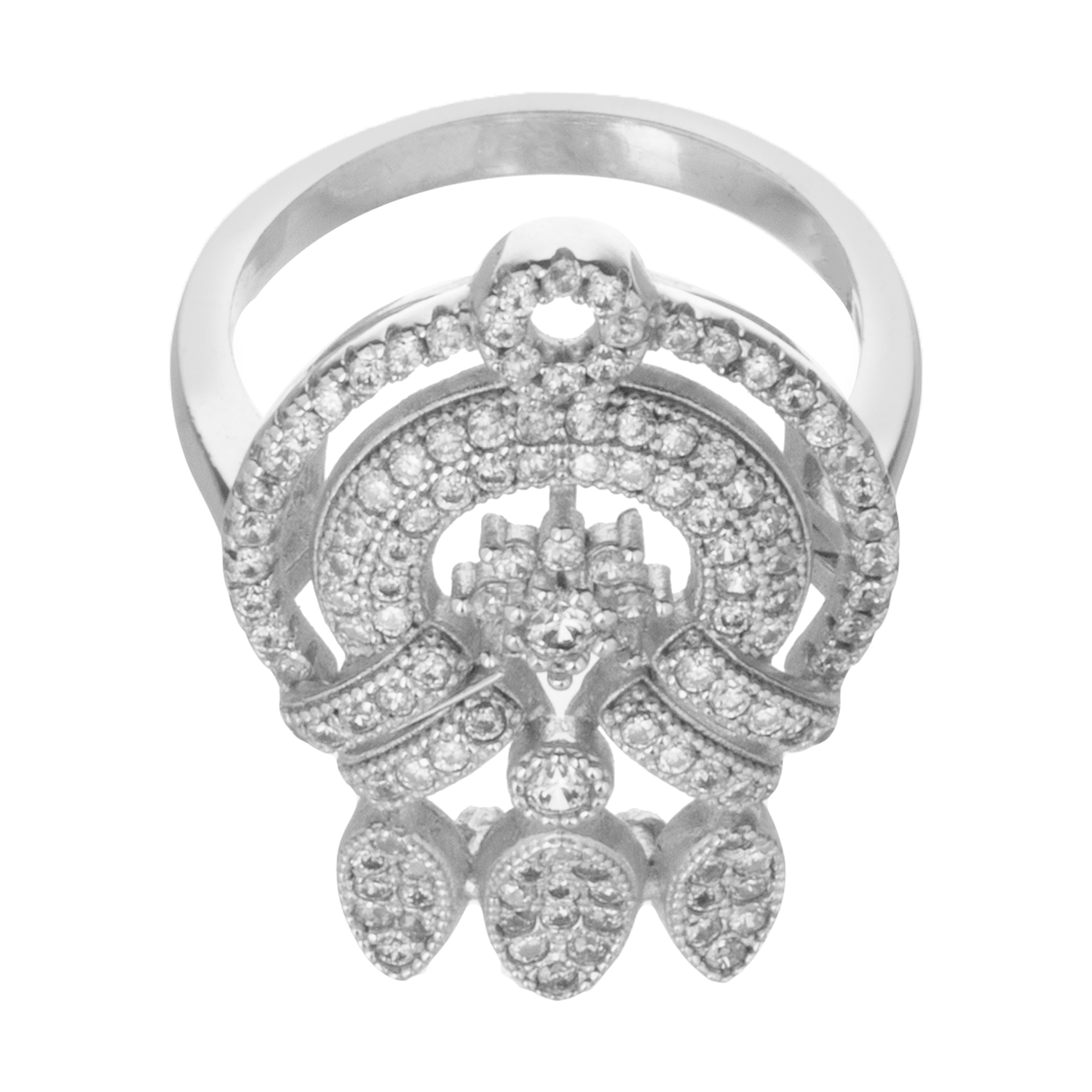 انگشتر نقره زنانه سورئال دیزاین طرح دریم کچر