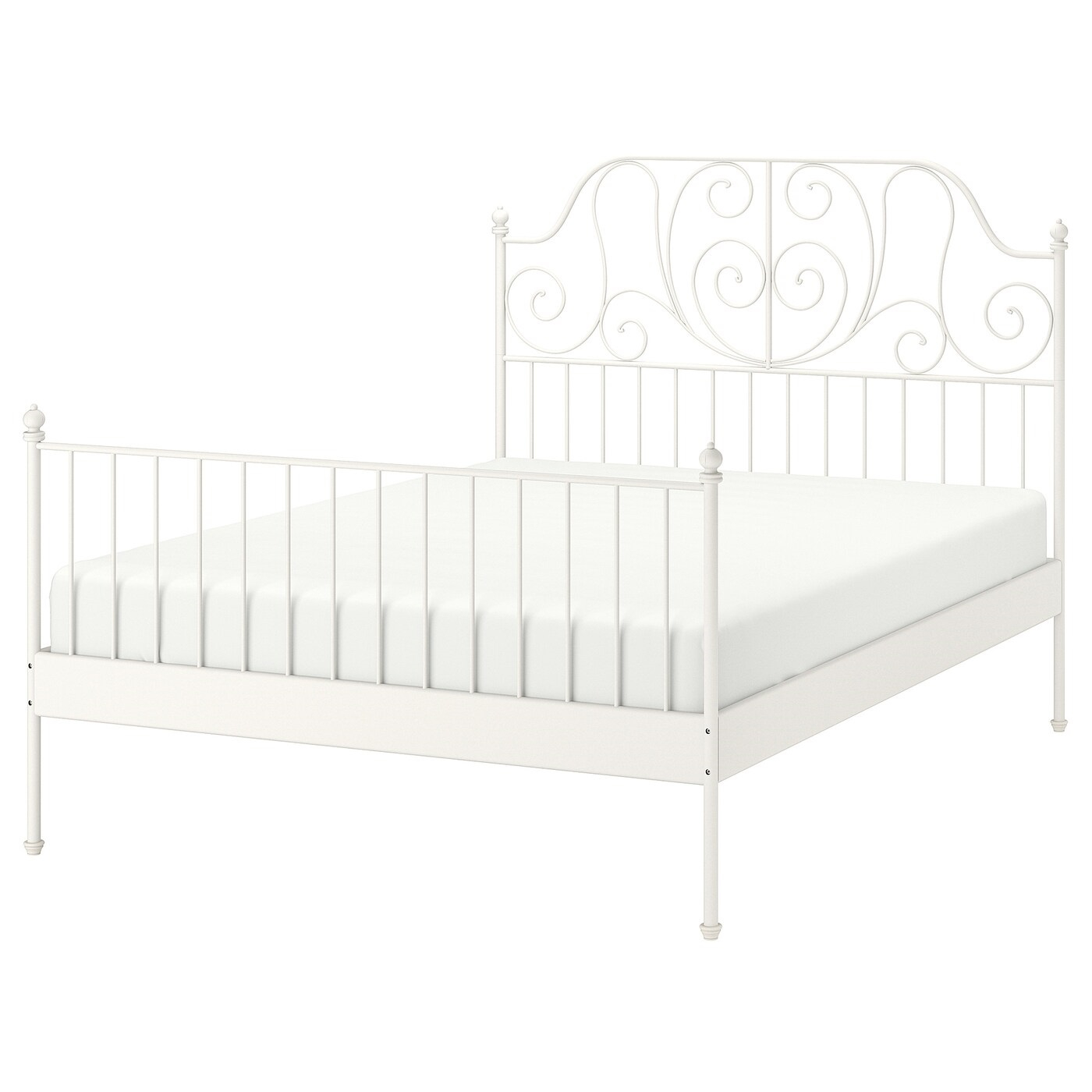 تخت خواب دونفره ایکیا مدل LEIRVIK Luroy سایز 160x200 سانتیمتر