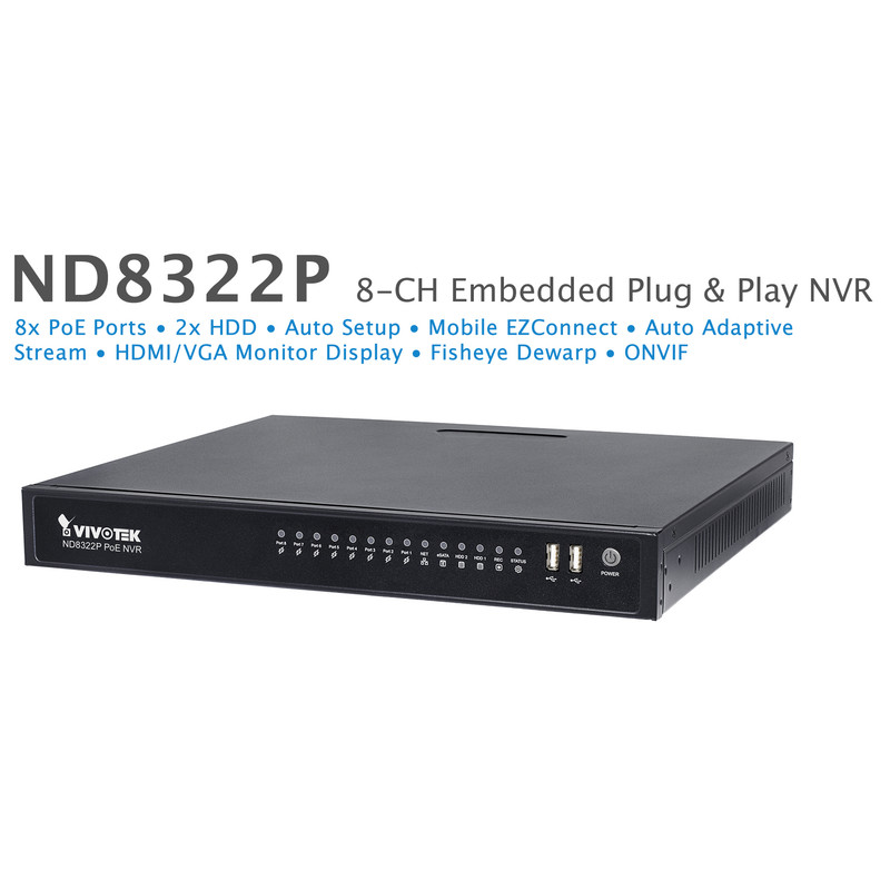 سیستم امنیتی ویوتک مدل ND8322P/IP8331x4 Solution Kit 1