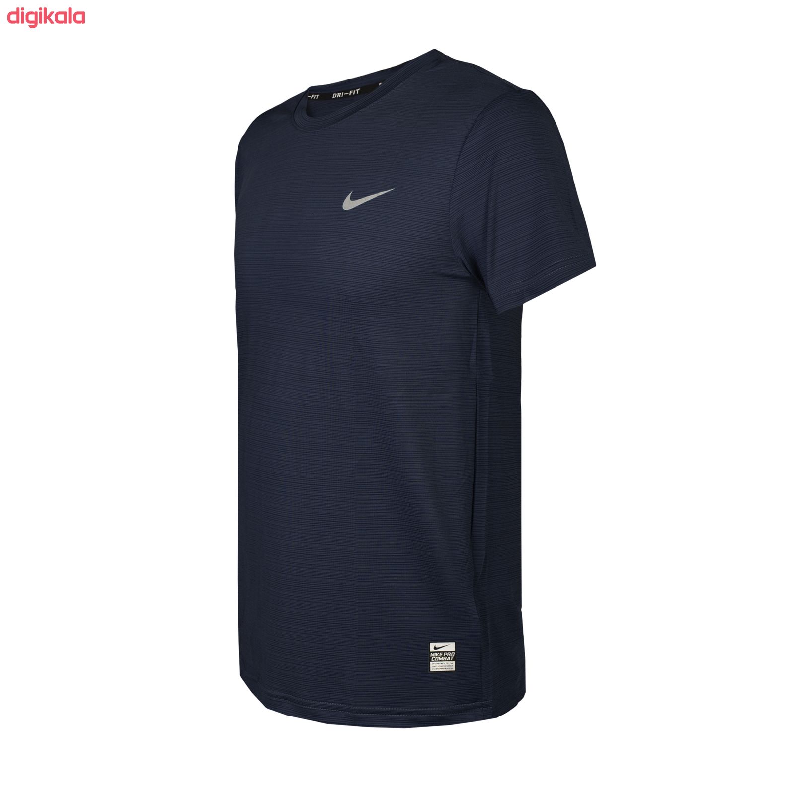تی شرت ورزشی مردانه کد 215-1965 رنگ سرمه ای
