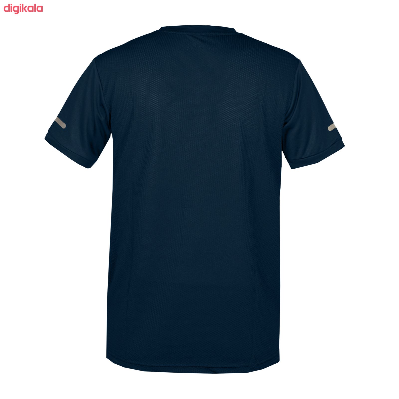 تی شرت ورزشی مردانه کد 215-1601 رنگ سرمه ای