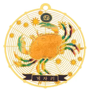 آویز گردنبند طرح ماه تولد تیر کد BM 4