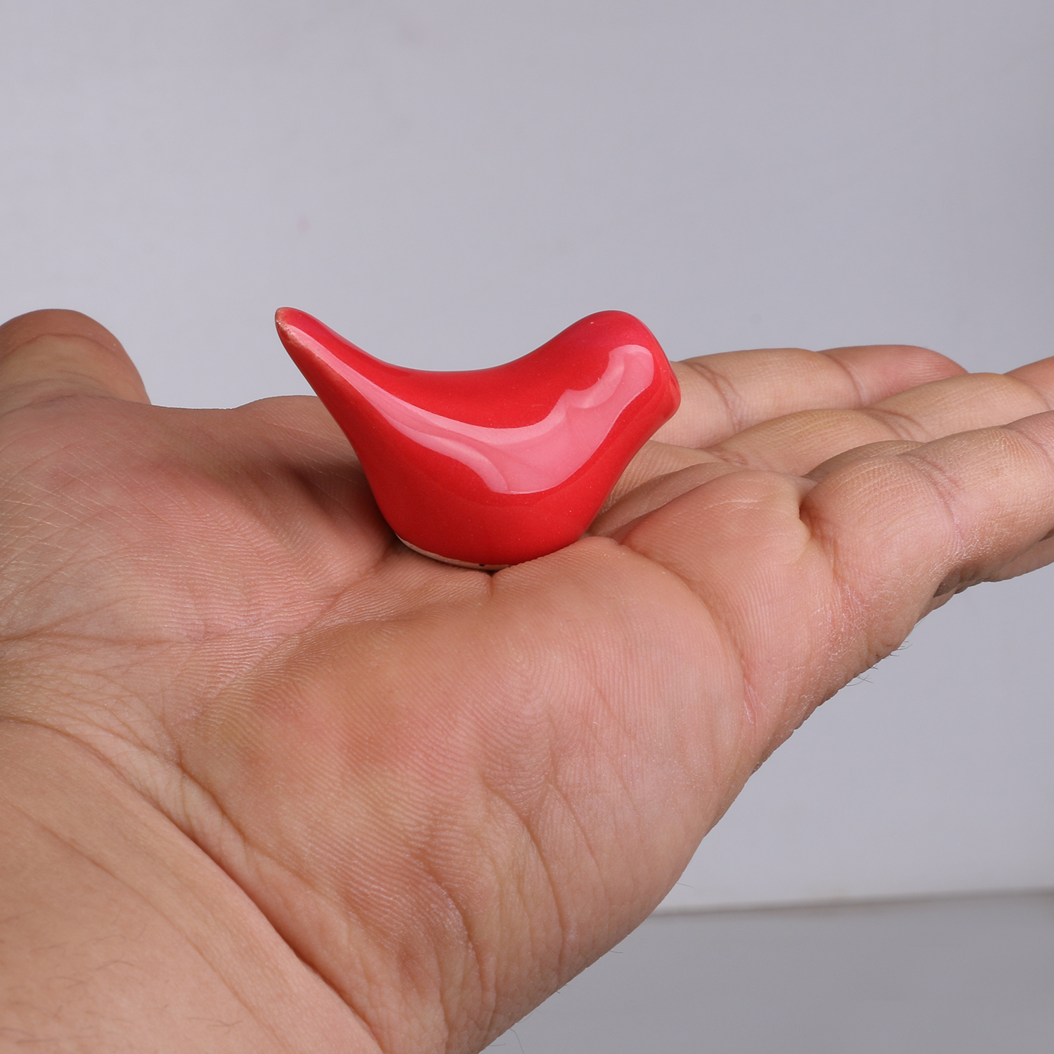 مجسمه سرامیکی طرح پرستو کد Pk2 بسته 2 عددی