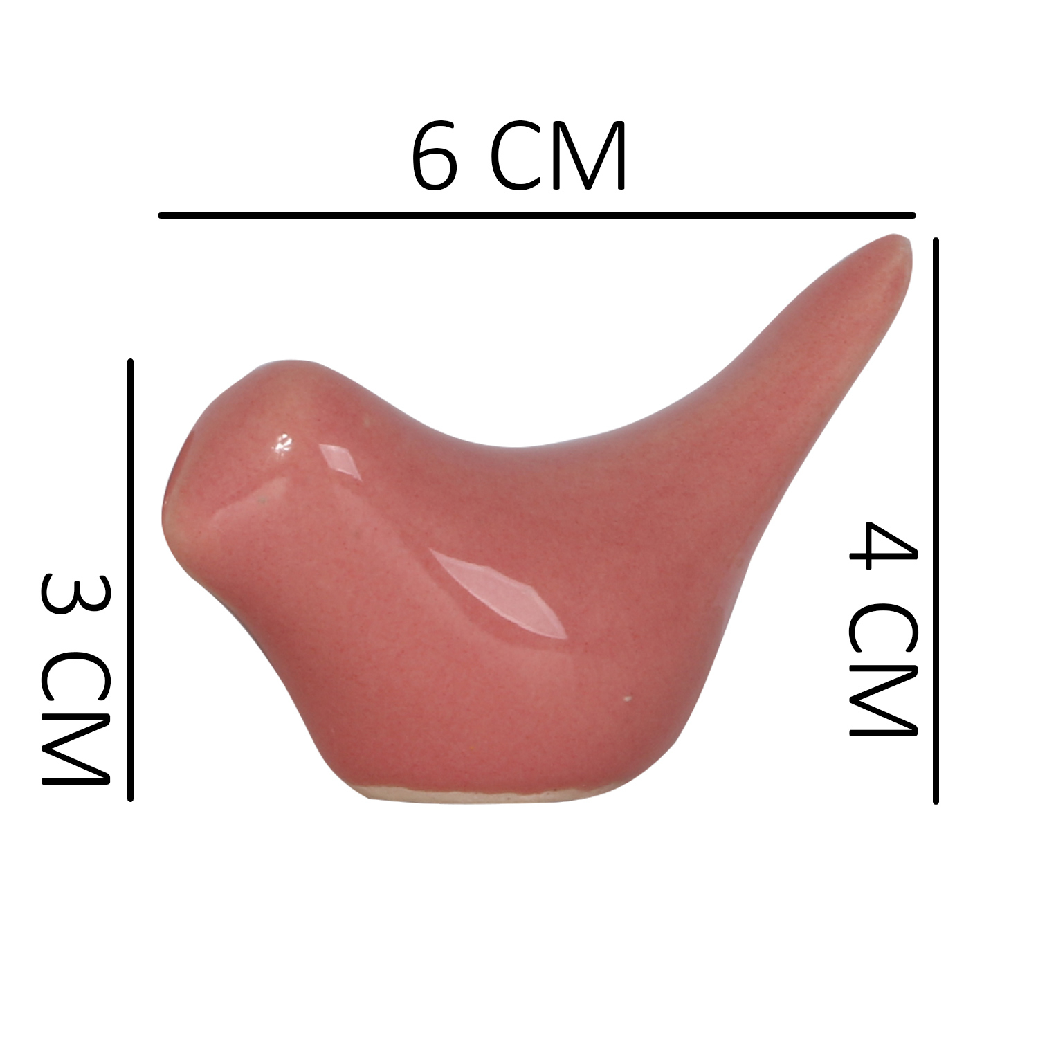 مجسمه سرامیکی طرح پرستو کد Pk2 بسته 2 عددی
