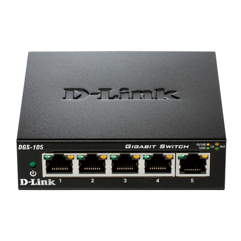 سوییچ 5 پورت گیگابیتی دی-لینک مدل DGS-105