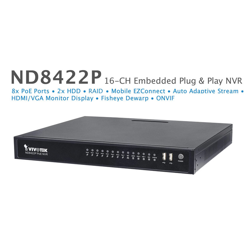 سیستم امنیتی ویوتک مدل ND8422P/IP8152F4x4 Solution Kit 1