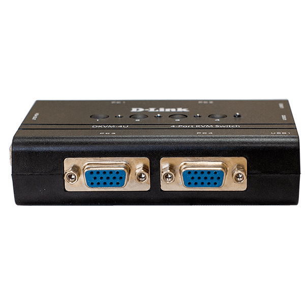 سوییچ 4 پورت KVM USB دی-لینک مدل DKVM-4U