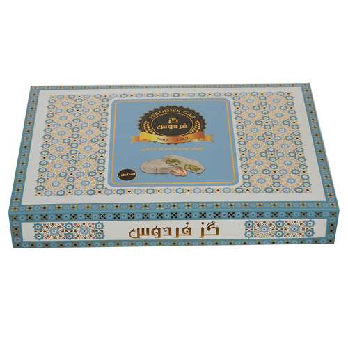 گز استادکار آردی 42 درصد مغز پسته گز فردوس - 400گرم