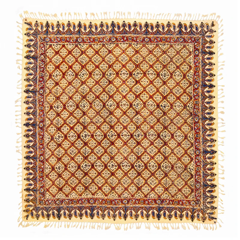 روميزي قلمكار عطريان طرح حصيري كد G369