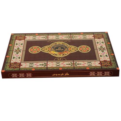 گز لقمه 40 درصد مغز پسته گز فردوس - 250 گرم