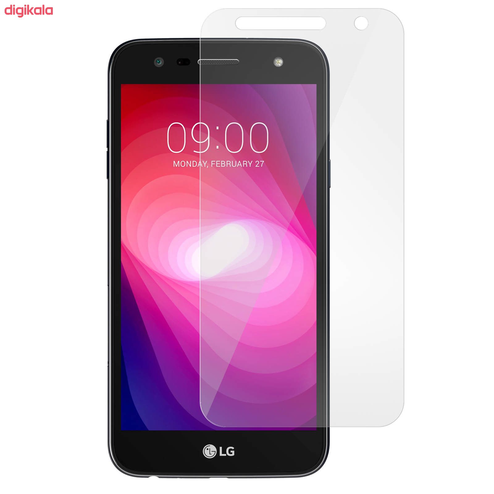 محافظ صفحه نمایش شیلد مدل Lion GLS مناسب برای گوشی موبایل ال جی X Power 2 main 1 1