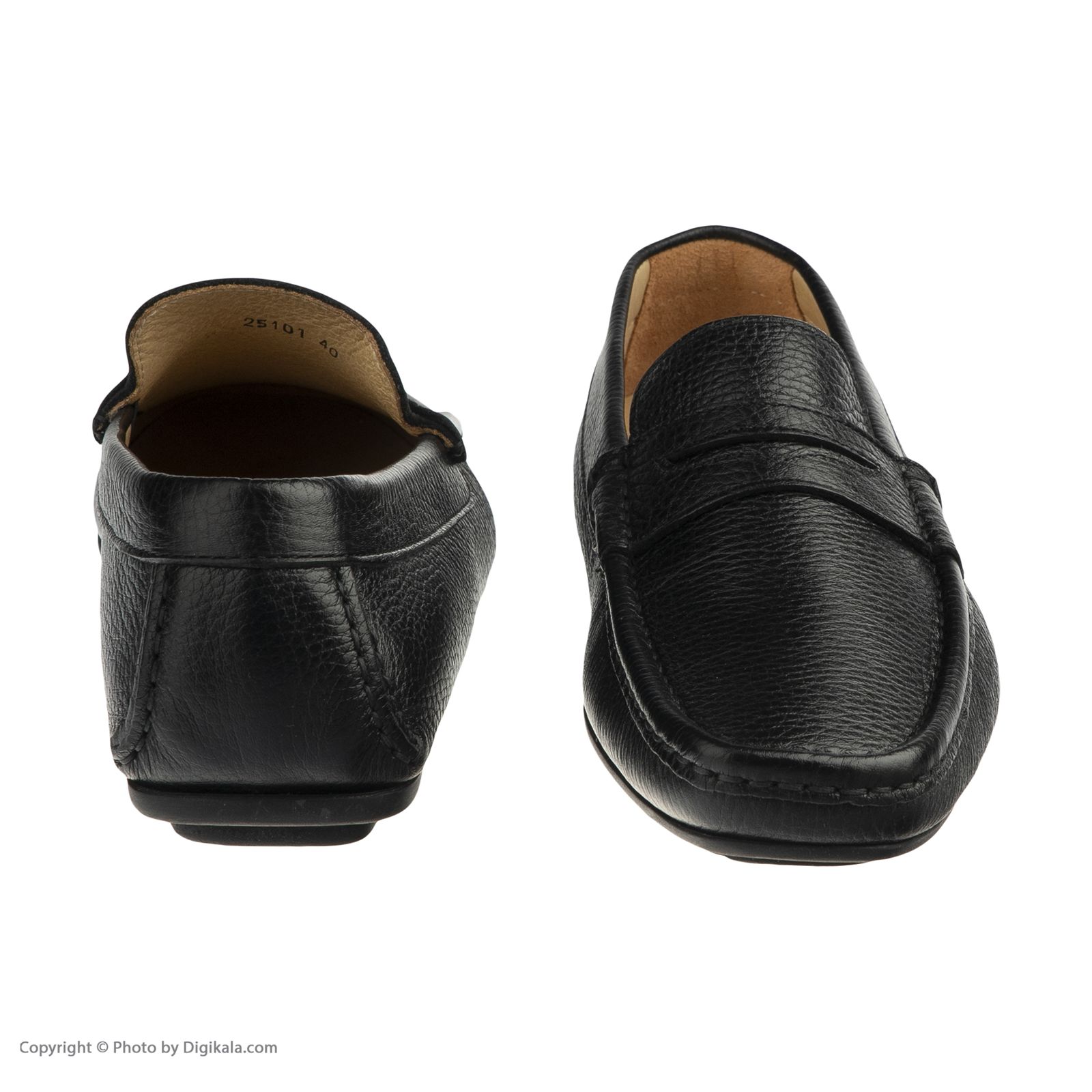 کفش روزمره مردانه جاس مدل 25101-Vit Stampato Nero -  - 5