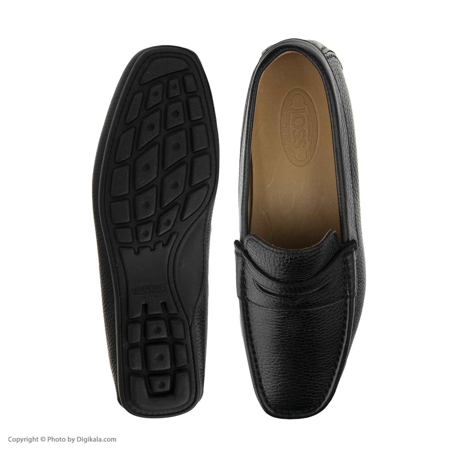 کفش روزمره مردانه جاس مدل 25101-Vit Stampato Nero -  - 4