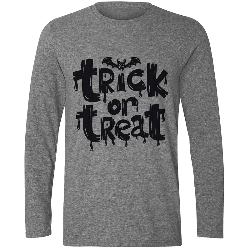 تیشرت آستین بلند مردانه طرح trick کد F206