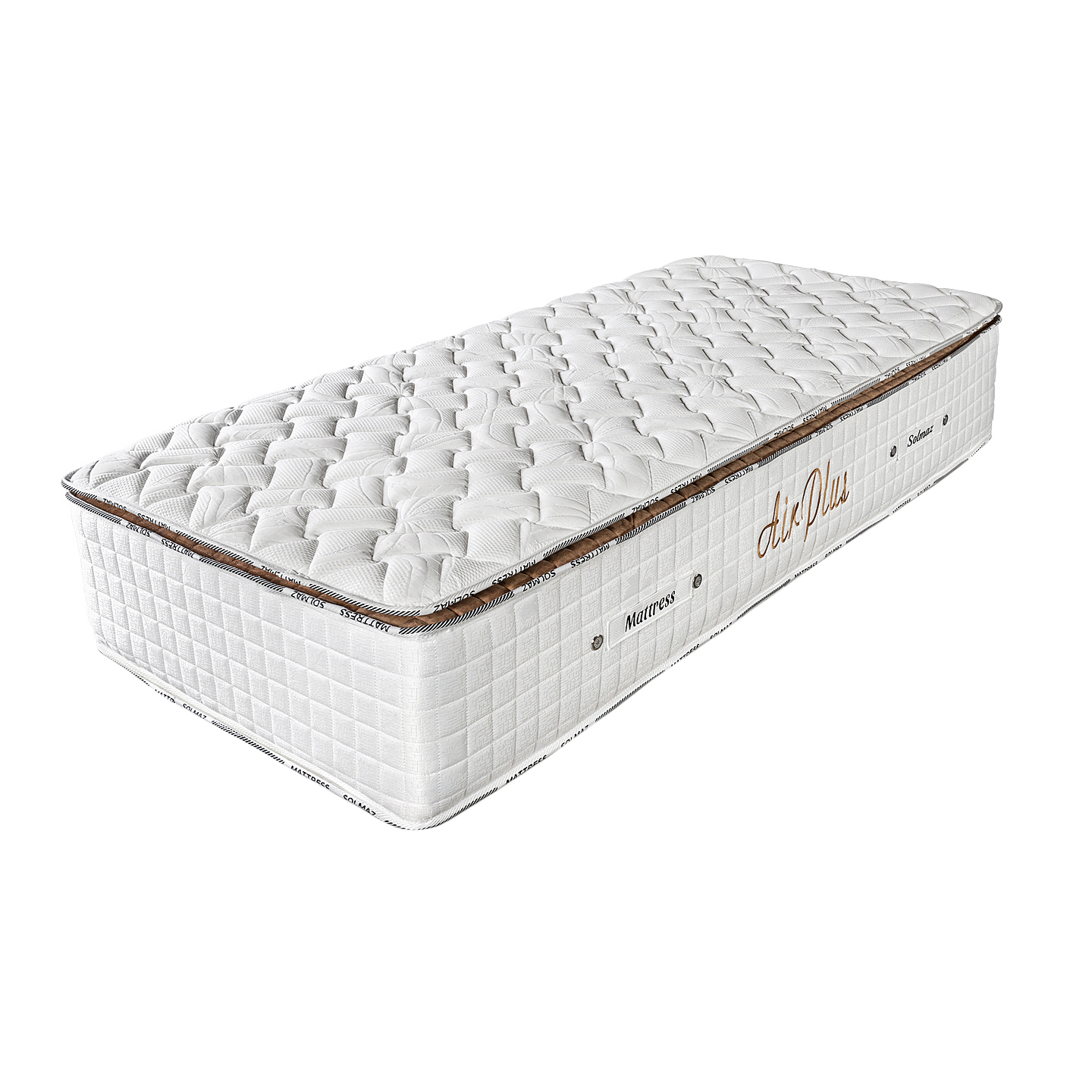 تشک سولماز مدل AIRPLUS TP12 یکنفره سایز 90x200 سانتی متر
