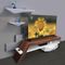 آنباکس میز تلویزیون راهپود مدل آفتابگردان به همراه طبقه دیواری در تاریخ ۰۱ شهریور ۱۴۰۰