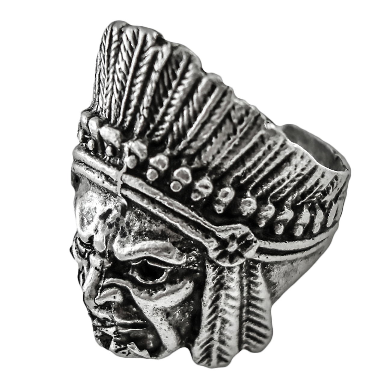انگشتر مردانه طرح سرخپوست کد AN-SOR-1