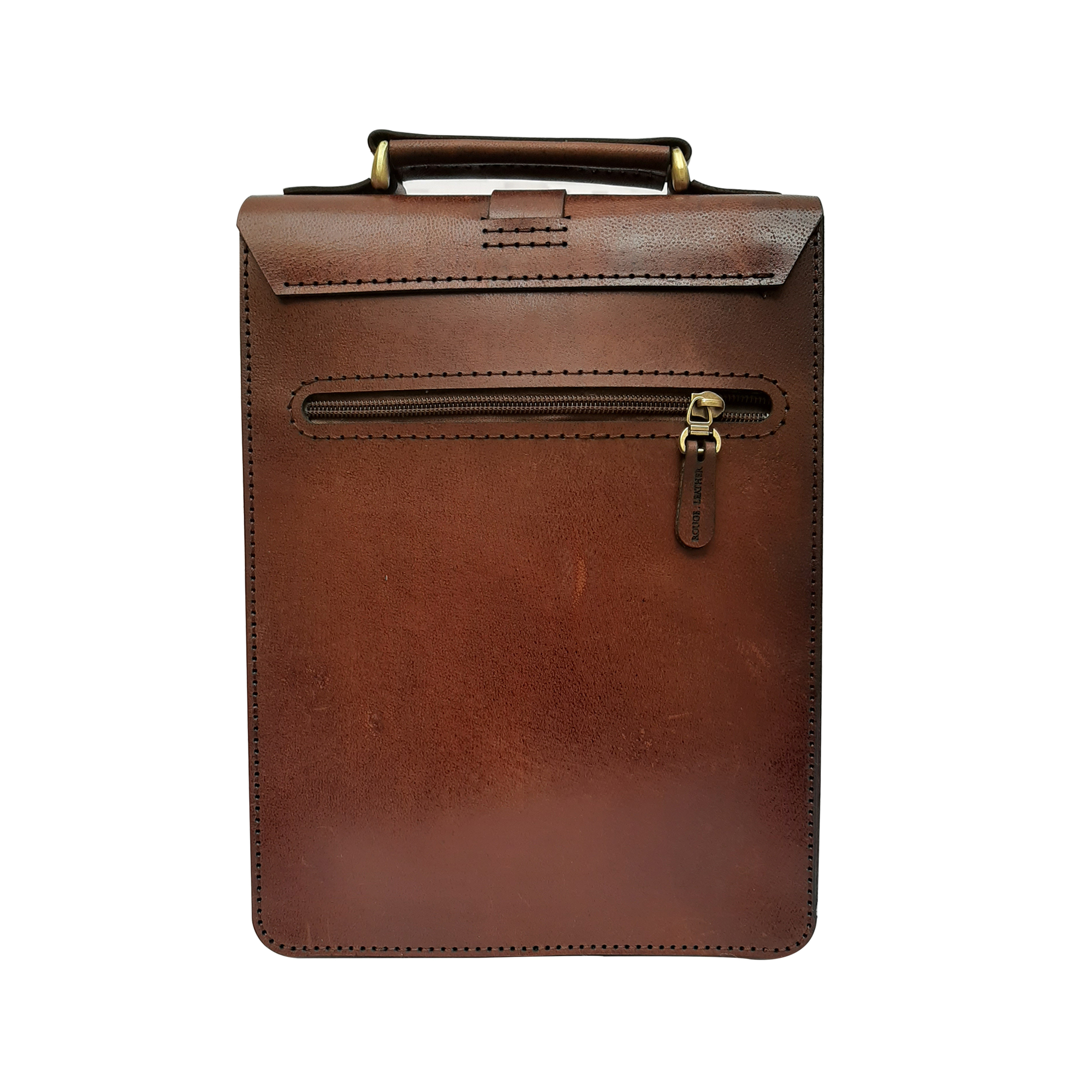 کیف دوشی مردانه چرم روژه مدل ES01A