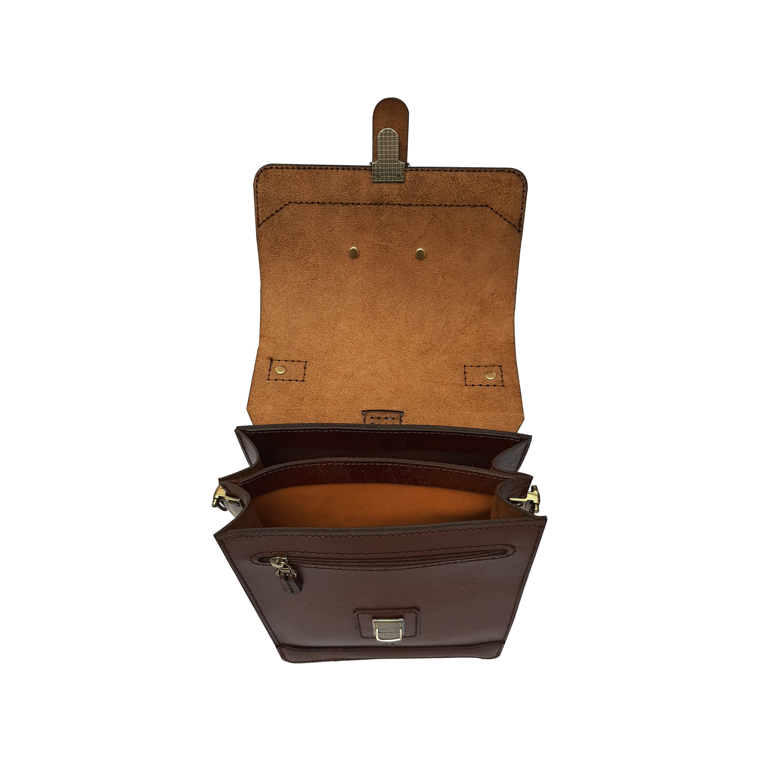 کیف دوشی مردانه چرم روژه مدل ES01A