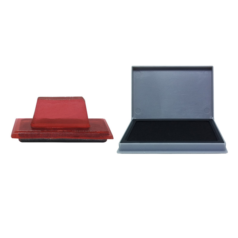 مهر مدل تسویه شد کد 3 به همراه استامپ