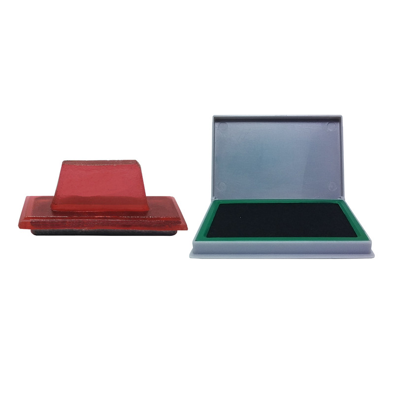 مهر مدل فاکتور شد کد 3 به همراه استامپ