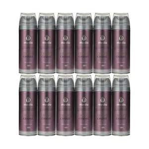 اسپری خوشبوکننده بدن زنانه مدیا مدل chanel حجم 200 میلی لیتر مجموعه 12 عددی