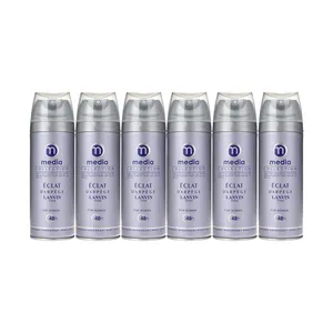 اسپری خوشبوکننده بدن زنانه مدیا مدل eclat حجم 200 میلی لیتر مجموعه 6 عددی