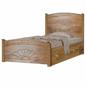 تخت خواب یک نفره کد KH01 سایز 90x200 سانتیمتر
