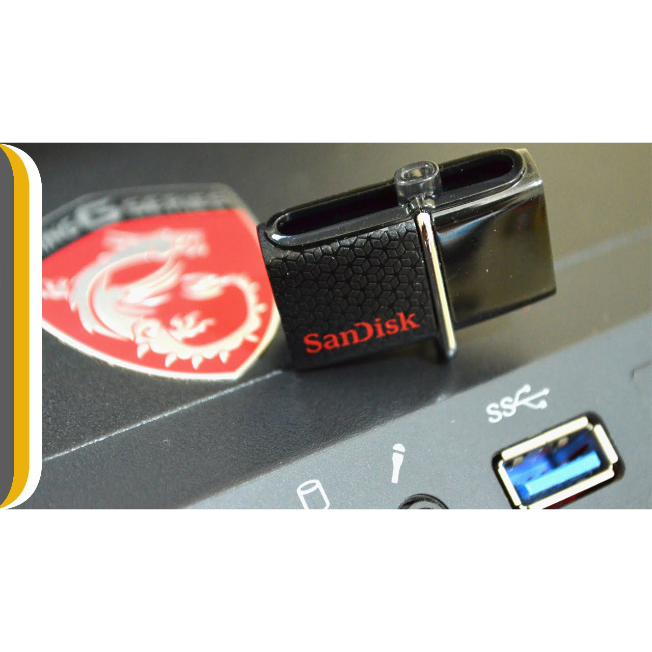 فلش مموری سن دیسک مدل Ultra Dual USB Drive 3.0 ظرفیت 32 گیگابایت