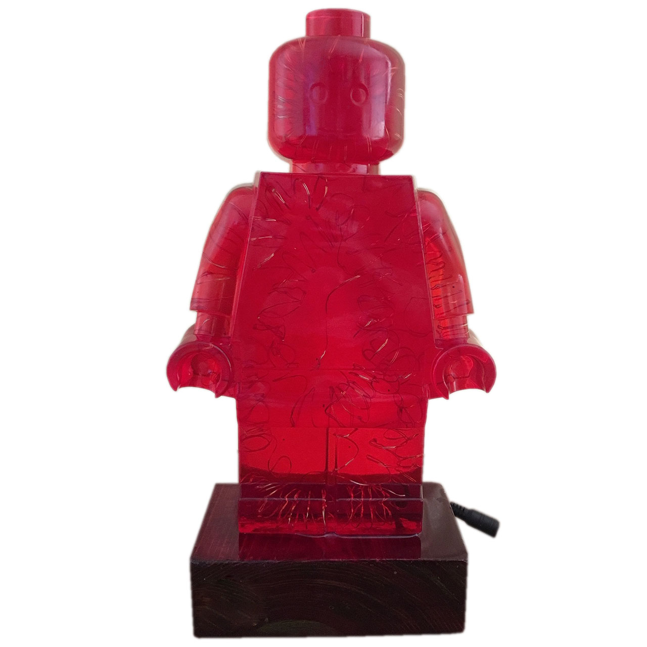 چراغ خواب رومیزی طرح آدمک لگو کد L01