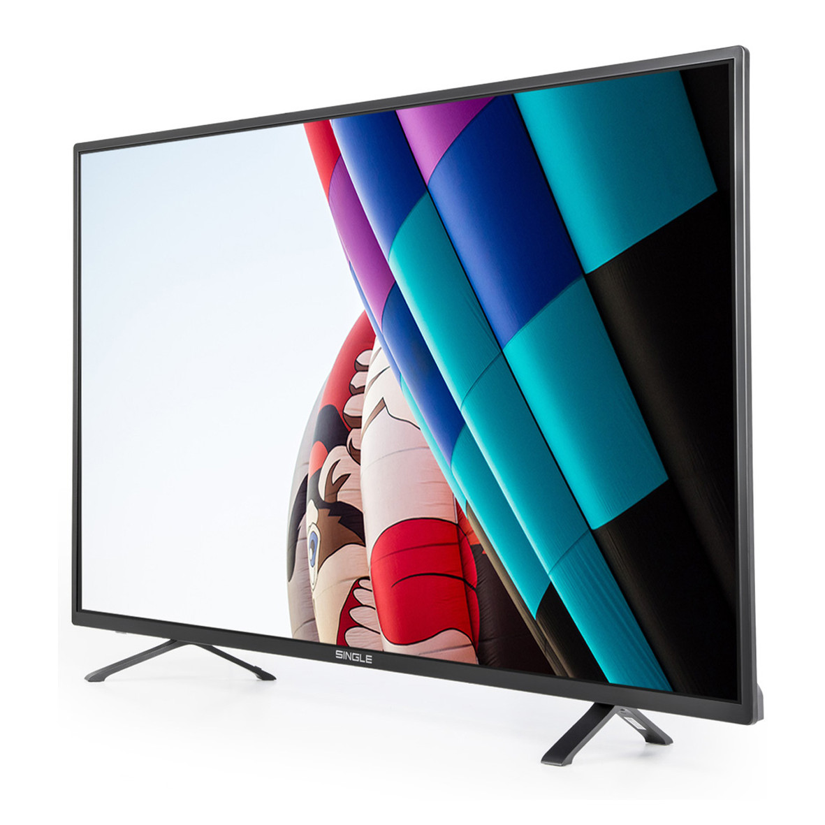 تلویزیون ال ای دی سینگل کد 4917 سایز 49اینچ