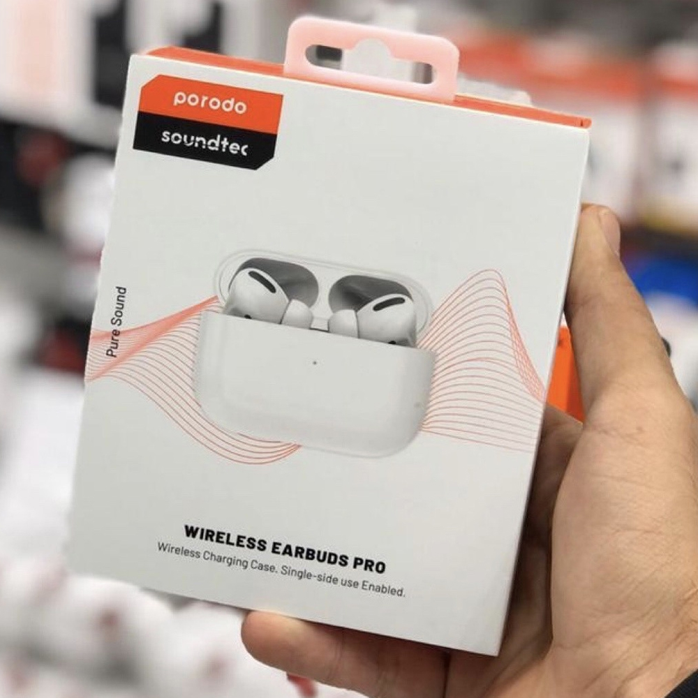 هدفون بی‌ سیم پرودو مدل EarBuds Pro همراه با محفظه شارژ بی سیم