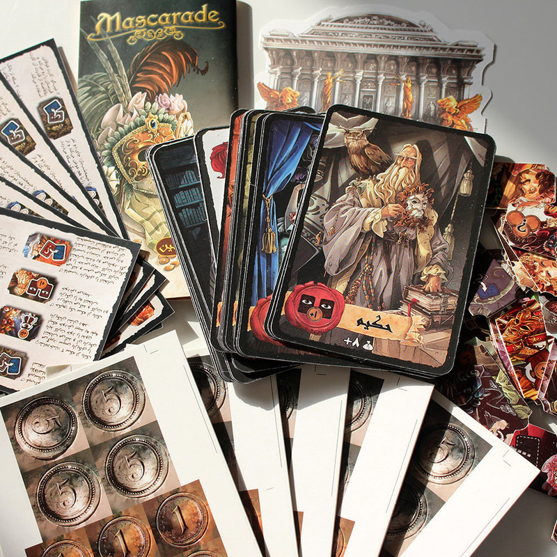 بازی فکری مدل Mascarade