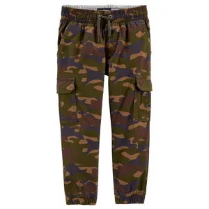 شلوار پسرانه اش کش بی گش مدل Cargo Canvas Camo
