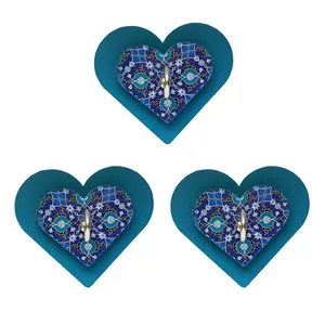 آویز حوله مدل قلب کد A440 بسته 3 عددی